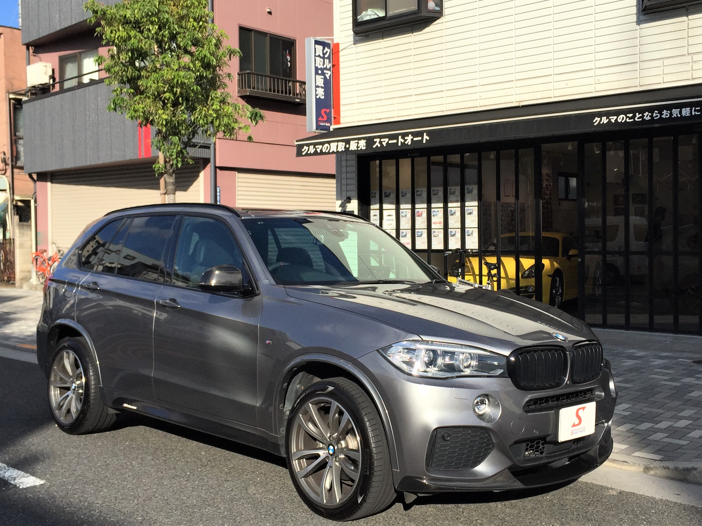 2015年式 BMW X5 xDrive35d Mスポーツをお買取させて頂き、弊社販売車に追加しました。