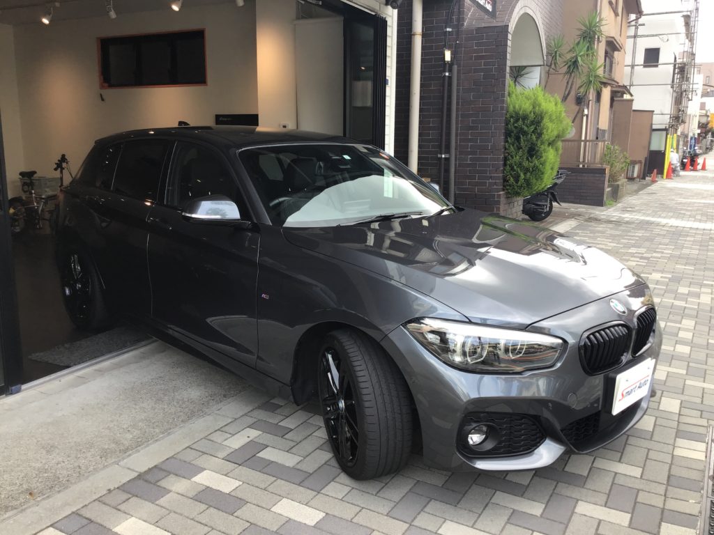 2019年式 BMW 118d Mスポーツ エディションシャドー をお買取させて頂き、販売車に追加しました。