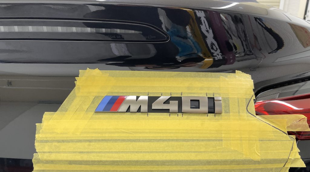 BMW Z4 の車体全面にプロテクションフィルムを施工しました