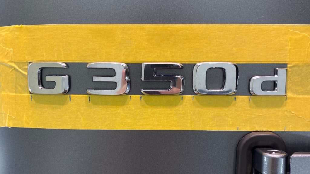 メルセデス・ベンツ G350d の車体全面にプロテクションフィルムを施工しました