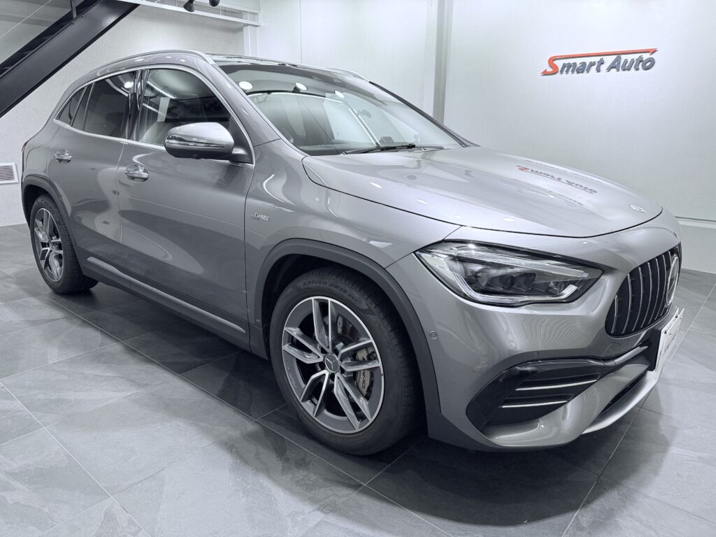 買取をさせて頂いた 2021年式 メルセデスAMG GLA35 4MATIC を販売車に追加しました。