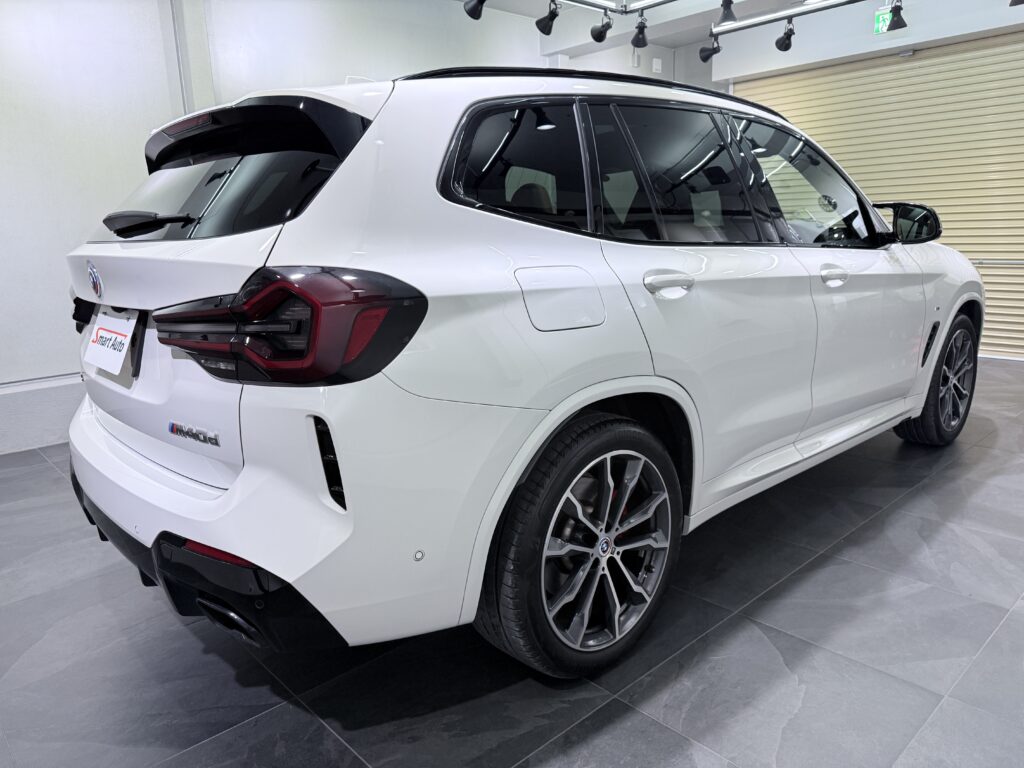2022年式 BMW X3  M40d  をお買取させて頂き、販売車に追加しました。