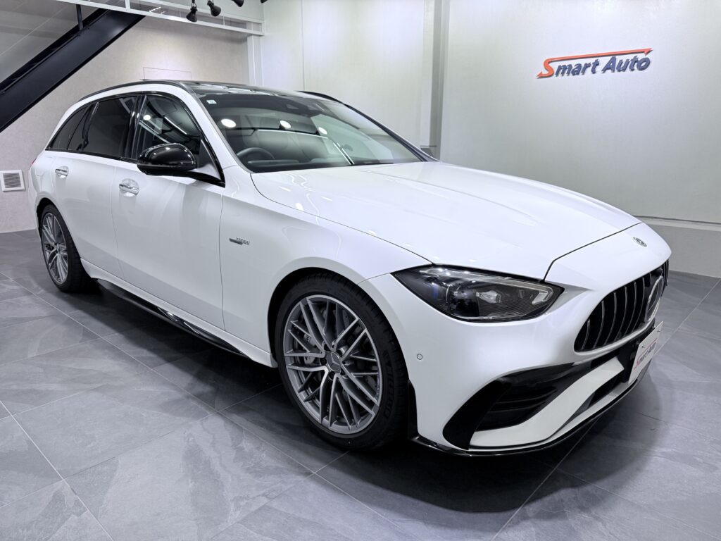 2023年式 メルセデス・ベンツ AMG Cクラス ステーションワゴン、C43 4MATIC をお買取いたしまして、販売車に追加いたしました。