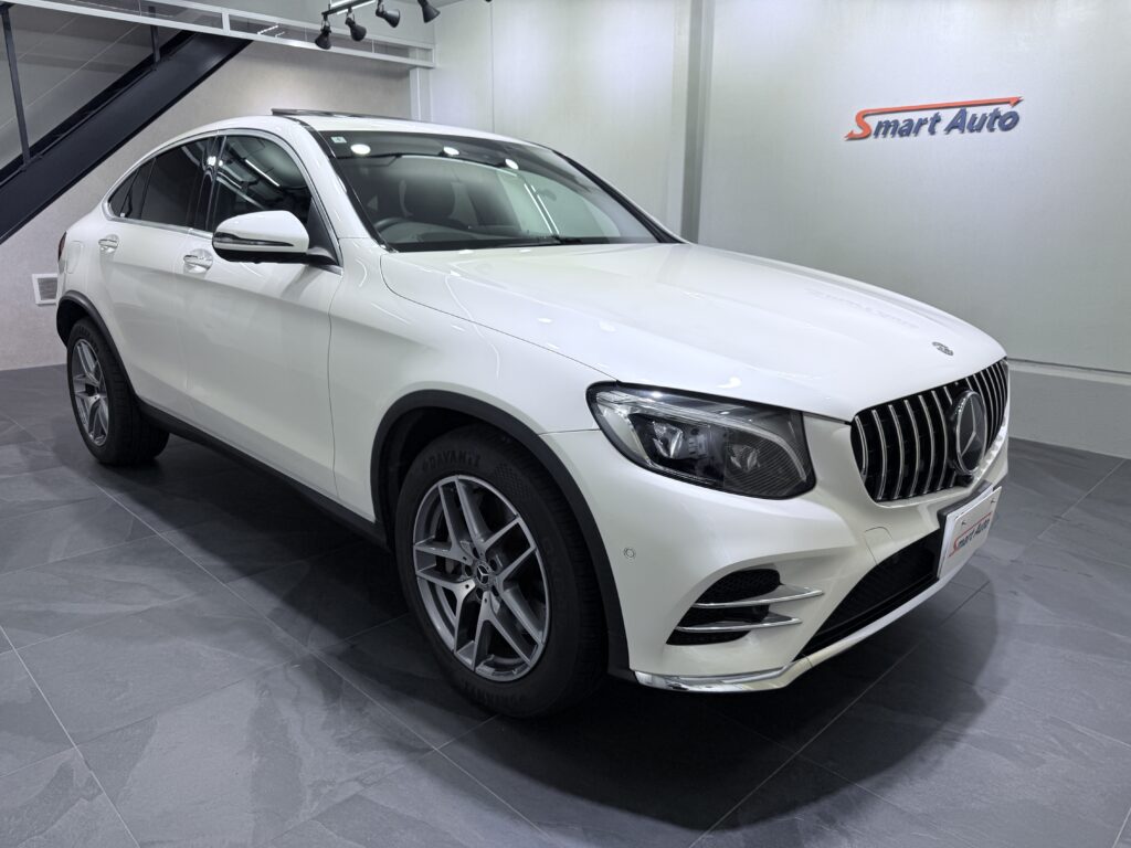 2019年式 メルセデス・ベンツ GLC220ｄ 4MATIC クーペの、スポーツ本革仕様が入庫いたしました。