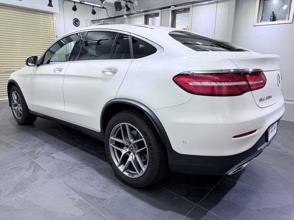2019年式 メルセデス・ベンツ GLC220ｄ 4MATIC クーペの、スポーツ本革仕様が入庫いたしました。