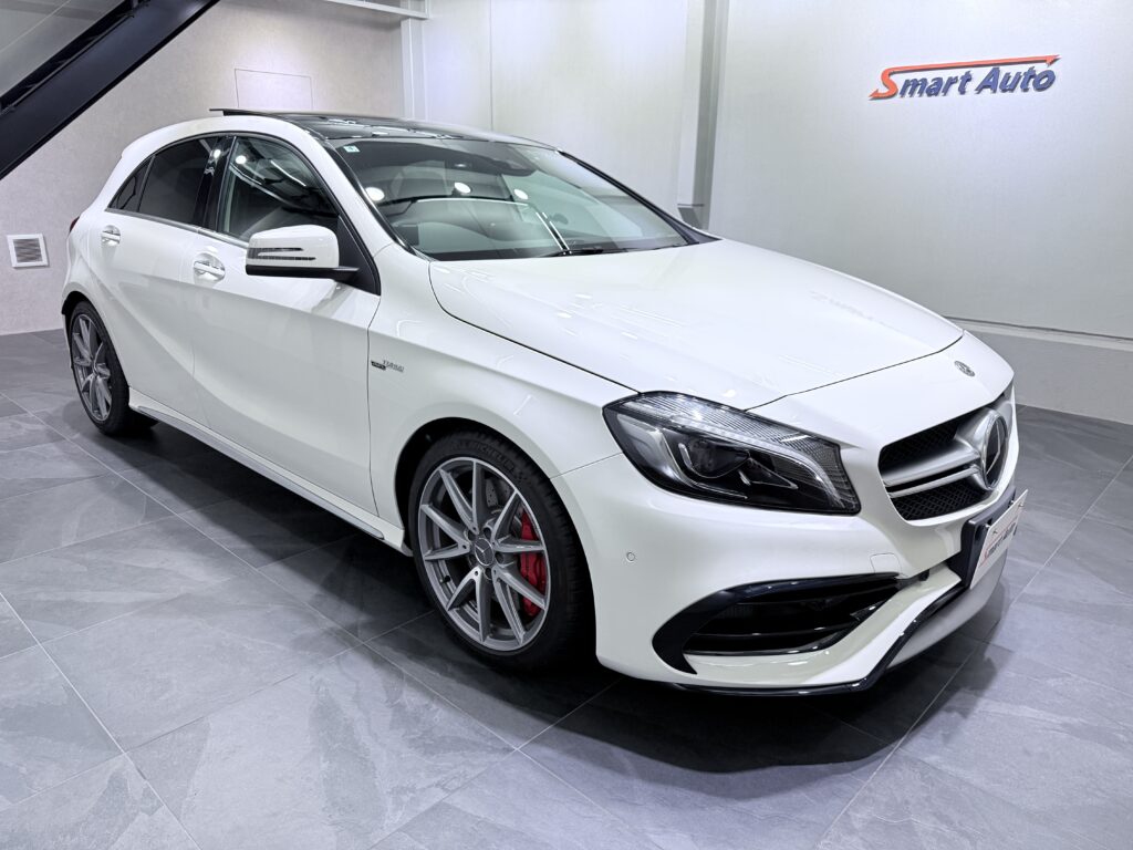 販売車に、奇跡の走行距離：1,290km！ ＜ 2018年式 メルセデス・ベンツ AMG A45 ＞ が追加されました。