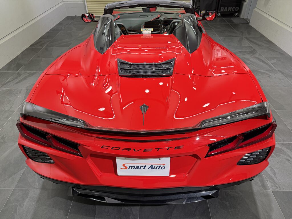ワンオーナー・走行 8,730km！ ＜ 2022年式 C8 コルベット コンバーチブル ＞ が販売車にラインアップされました。