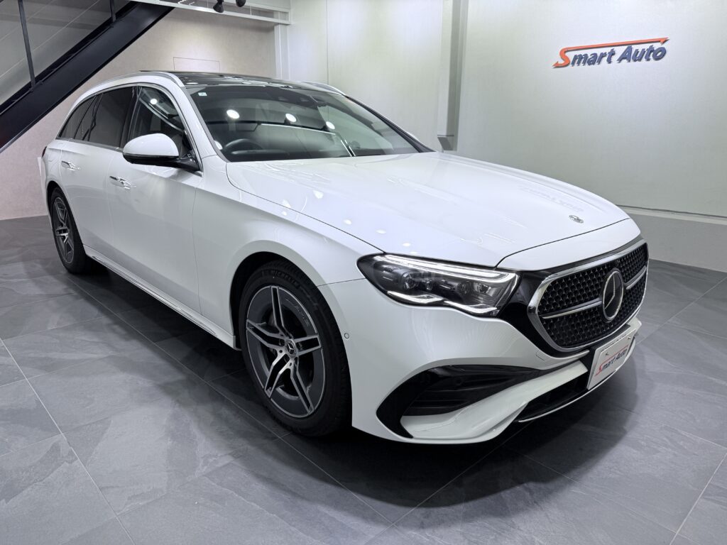 スライディングルーフ付き・法人ワンオーナー ＜ 2024年式 メルセデス・ベンツ E220d アバンギャルド ＞ が販売車に追加されました。