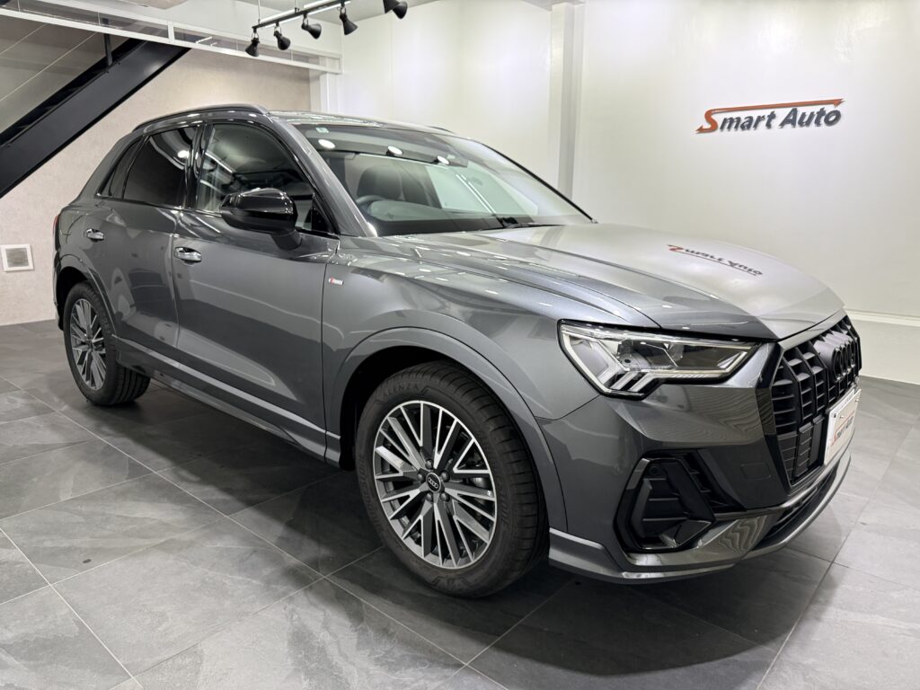 2024年式 アウディ Q3 / 35TFSI Sライン をお買取させて頂き、販売しております。